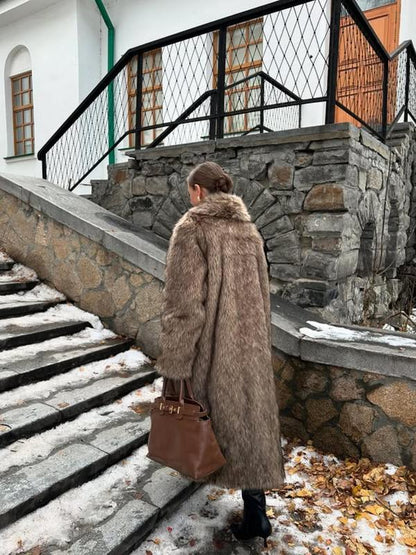Premium Teddy Coat | Oversized Luxury Maxi-Mantel | Maximalkomfort